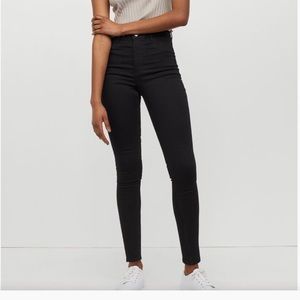 BLACK H&M SKINNY JEANS